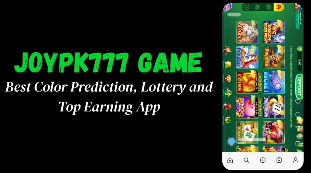 JoyPK777 Game interface screenshot